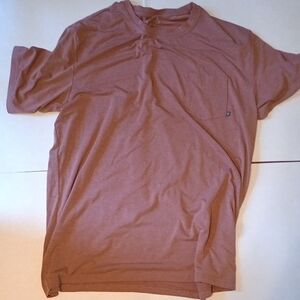 Free Fly Apparel Brown/Red Short Sleeve Tee
